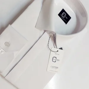 پیراهن مردانه دوشین اسلیم فیت سفید